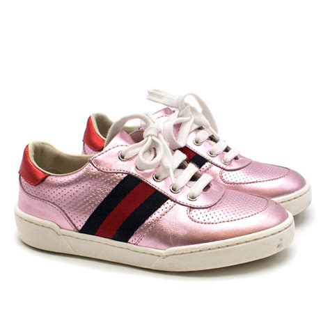 gucci black red an pink|pink Gucci sneakers for women.